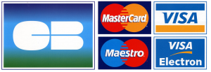 Visa, Mastercard, CB ...